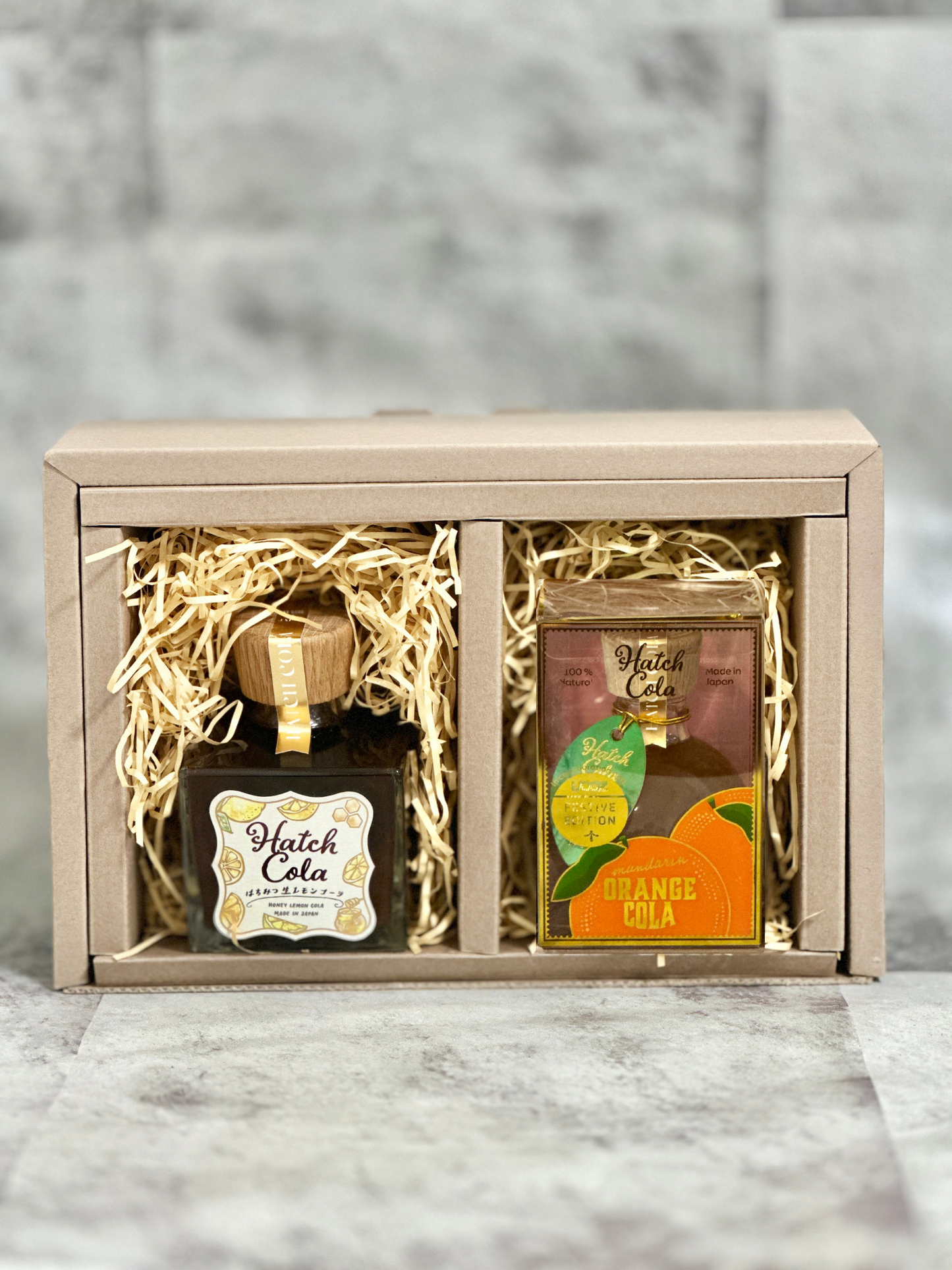 【ギフトBOX】Hatch Cola | レモン・マンダリンオレンジ飲み比べセット(送料無料)